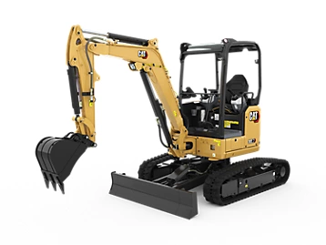 image mini-pelle 3 tonnes cat en location chez wootmat
